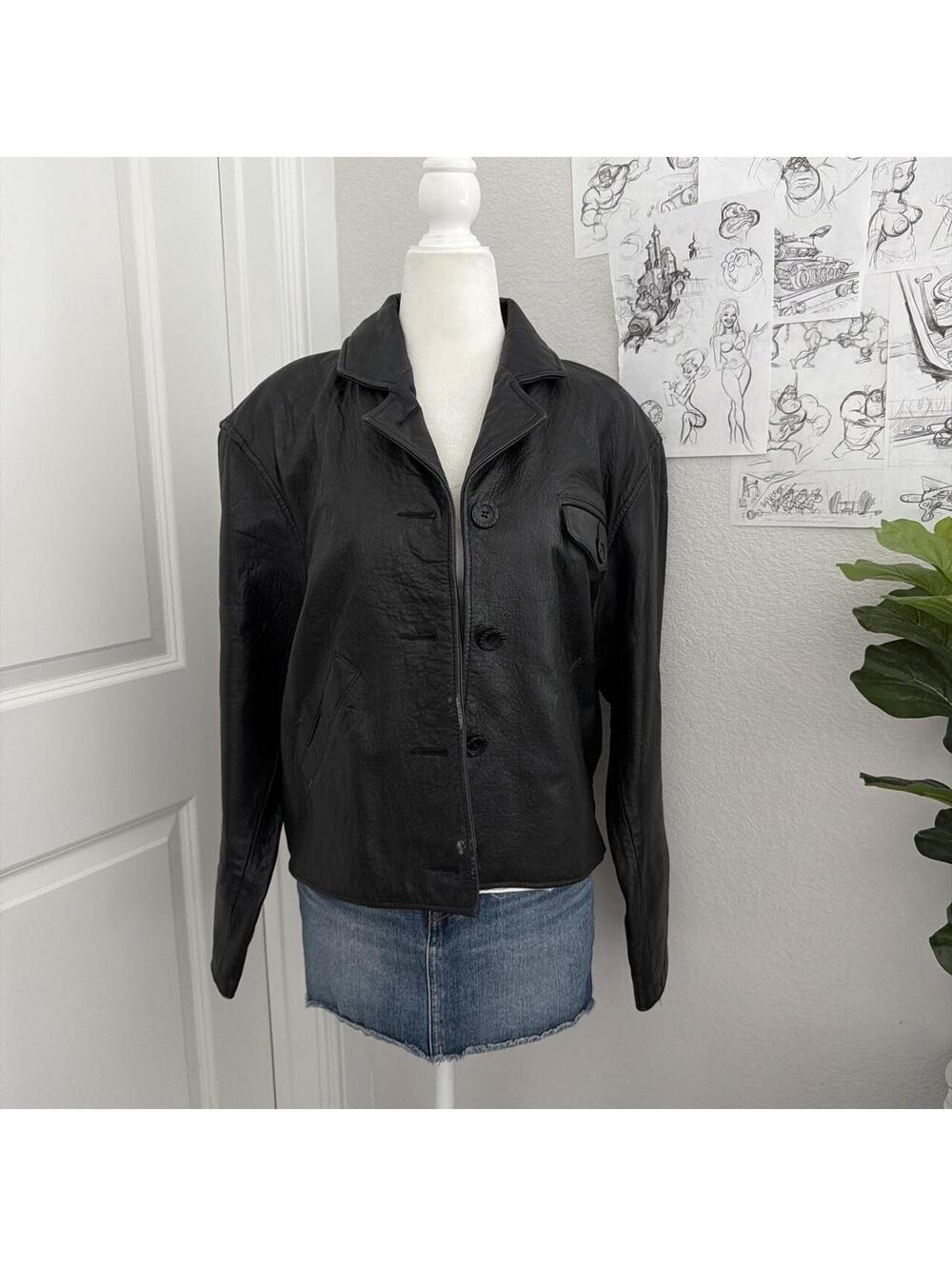Genuine leather jacket
